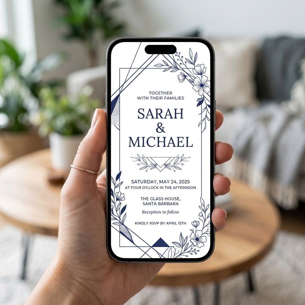 Modern Wedding Invitation Kit